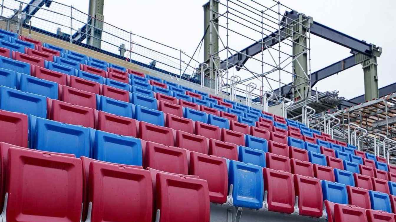 Construction of Spotify Camp Nou