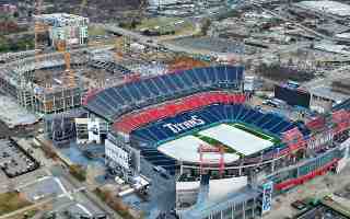 USA: Construction of New Nissan Stadium 100 feet next to the old venue