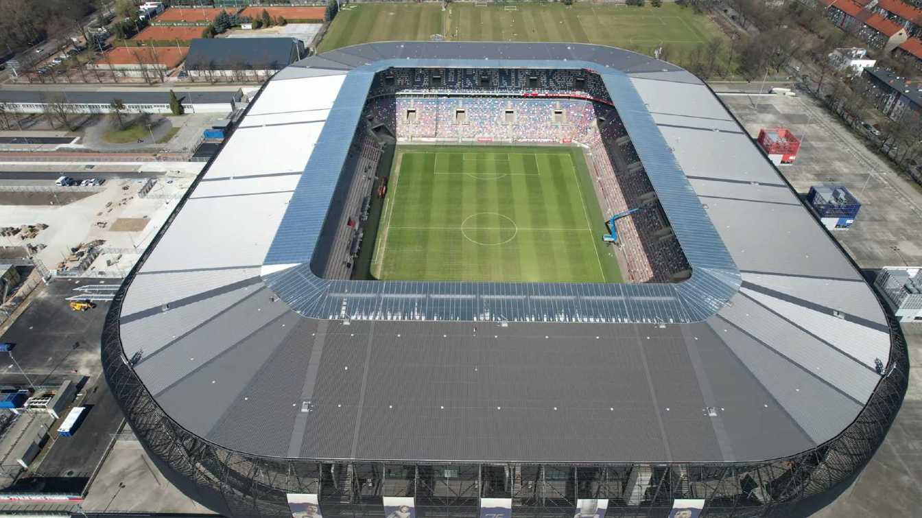 Construction of Arena Zabrze (Stadion G&oacute;rnika Zabrze)