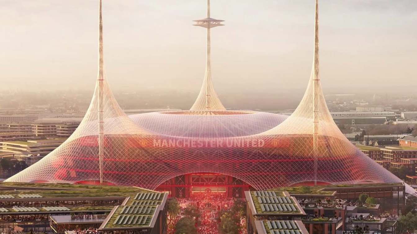 Manchester United’s new stadium would be the largest in England