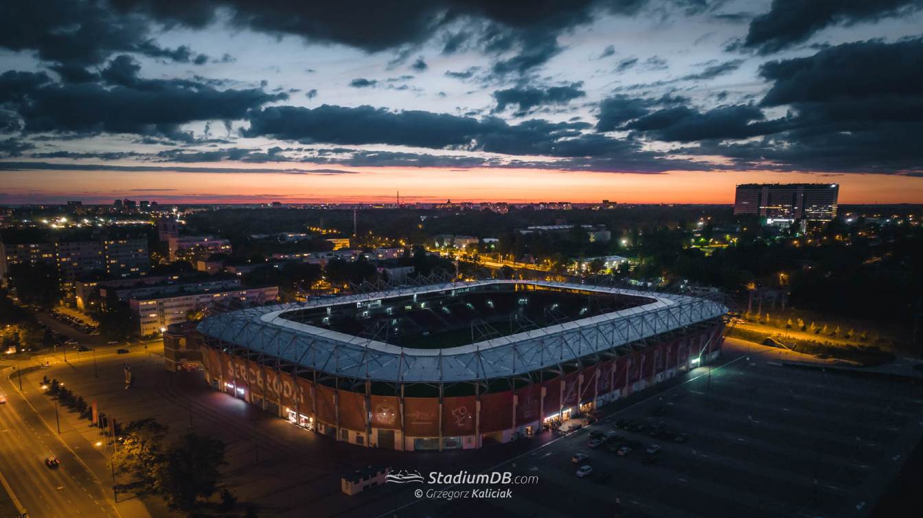 Stadion Miejski Widzewa Ł&oacute;dź 