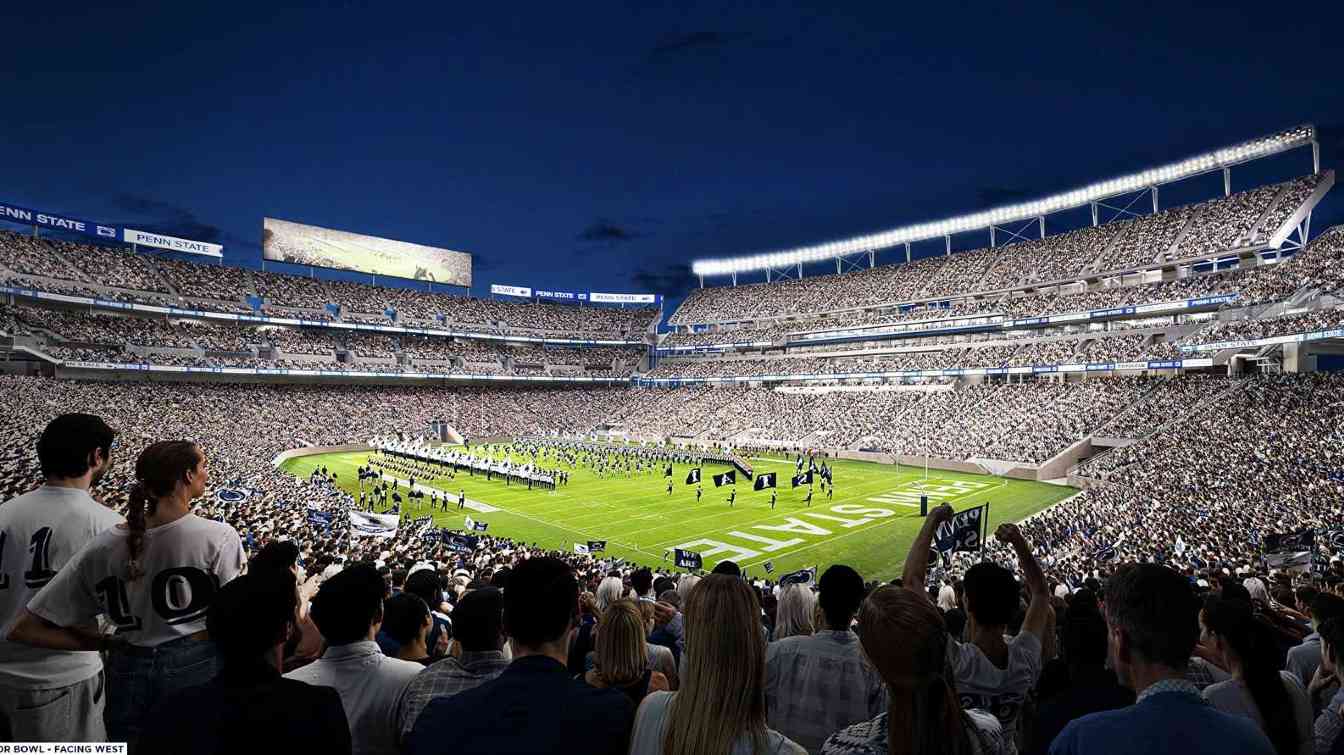 Design of Beaver Stadium