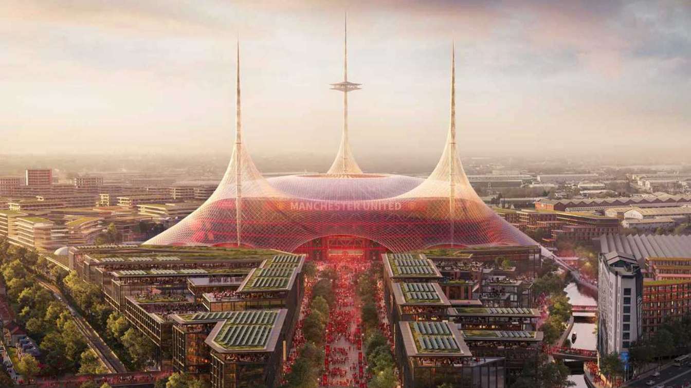 Manchester United’s stadium project is stirring emotions. Former Liverpool player Jamie Carragher said: I couldn’t believe it. It looks like something out of Dubai. Manchester working-class area. This doesn’t feel like Manchester United.