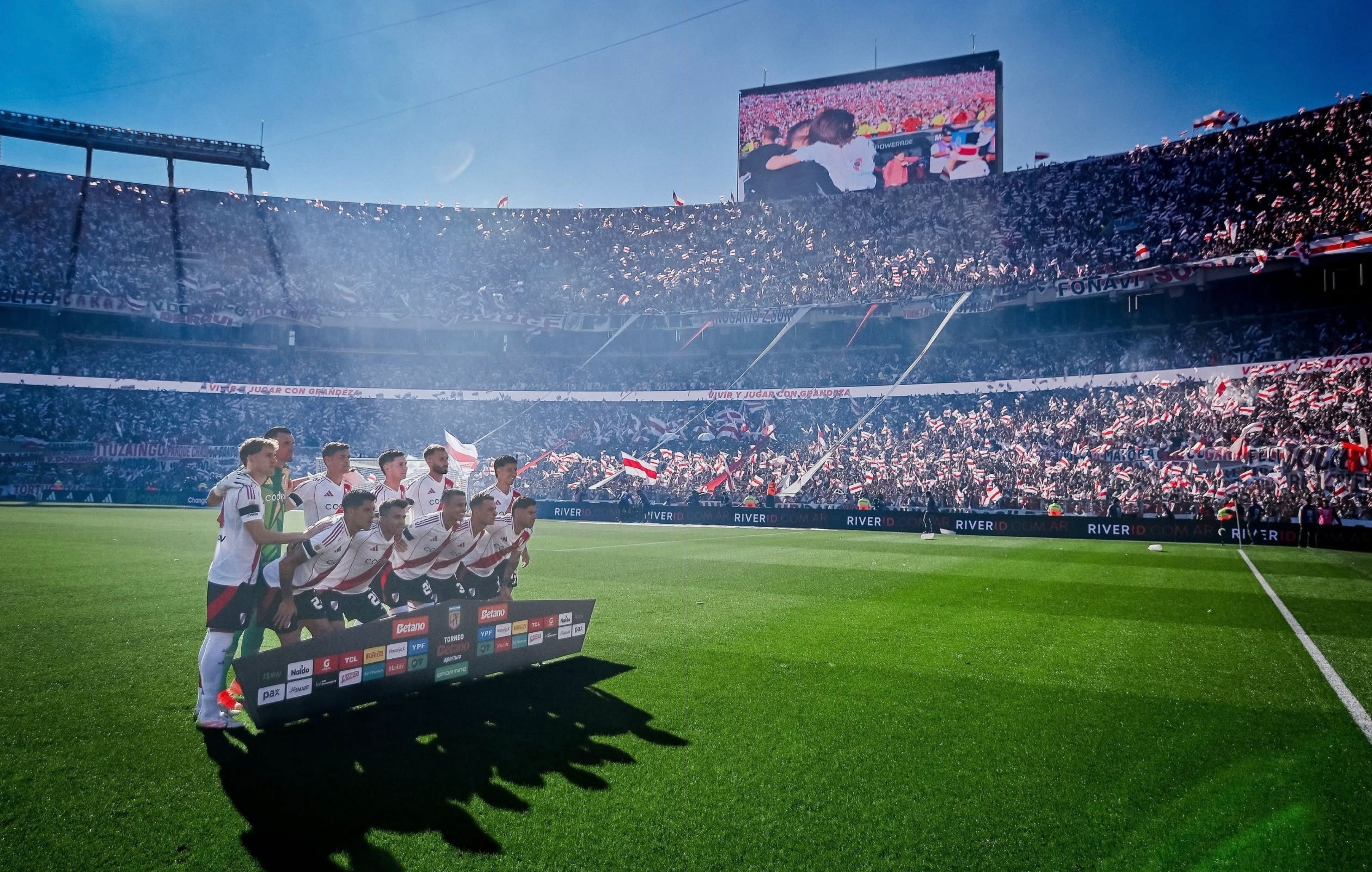 River Plate currently occupies 3rd place in Group B of Primera Division, while Boca Juniors leads Group A.