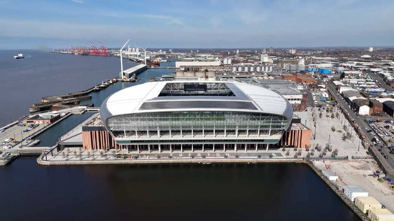 Constuction of Everton Stadium