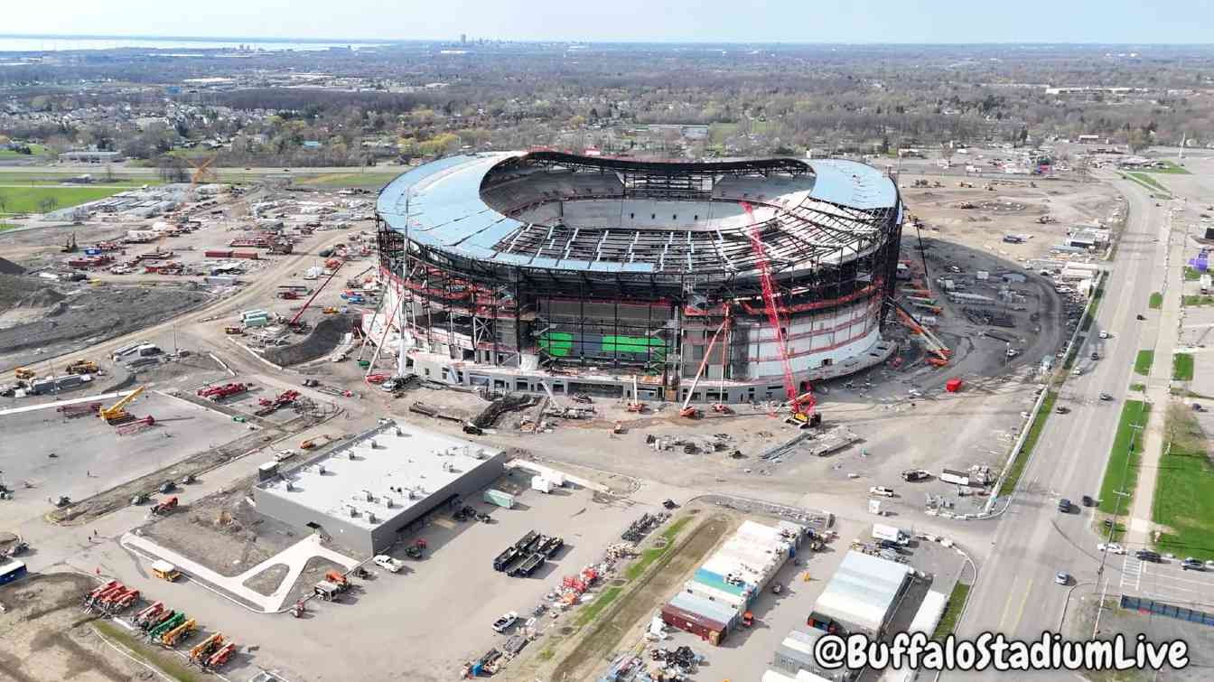 Construction of New Highmark Stadium