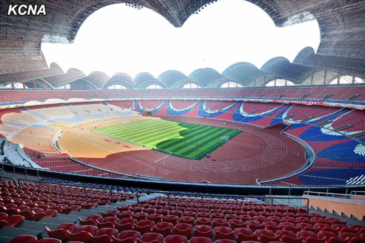 Rungrado May Day Stadium will hold the title of world's largest stadium until 2028, when the 115,000-seat Grand Stade Hassan II in Morocco will be inaugurated.