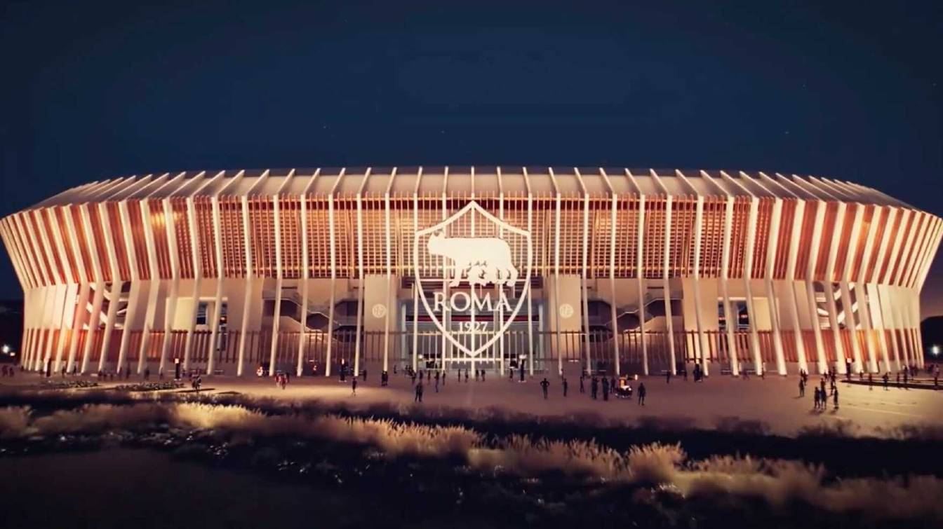 Italian bureaucracy is exceptionally slow. The project for a new stadium for AS Roma (on the photo) has been blocked for several months by a dispute over whether there is a forest on the designated site or not.