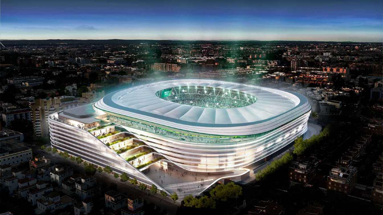 Design of Estadio Benito Villamarín