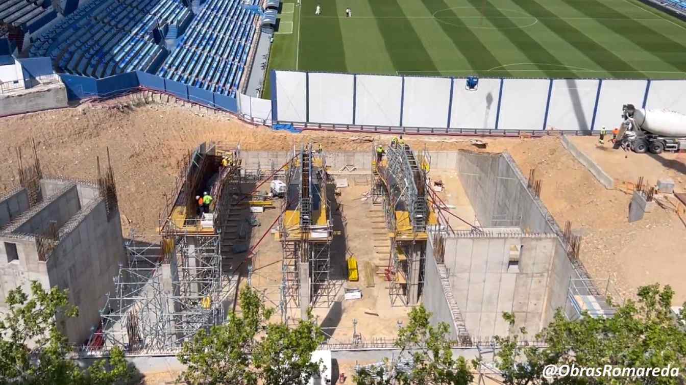 Construction of Mini Romareda