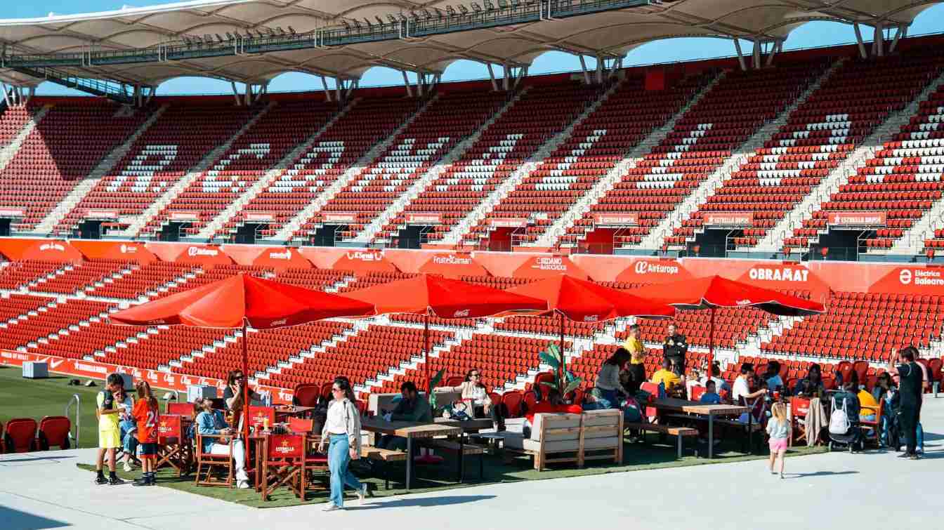 Although small, the Plaza Fondo Sur is expected to draw fans to the stadium outside match days.