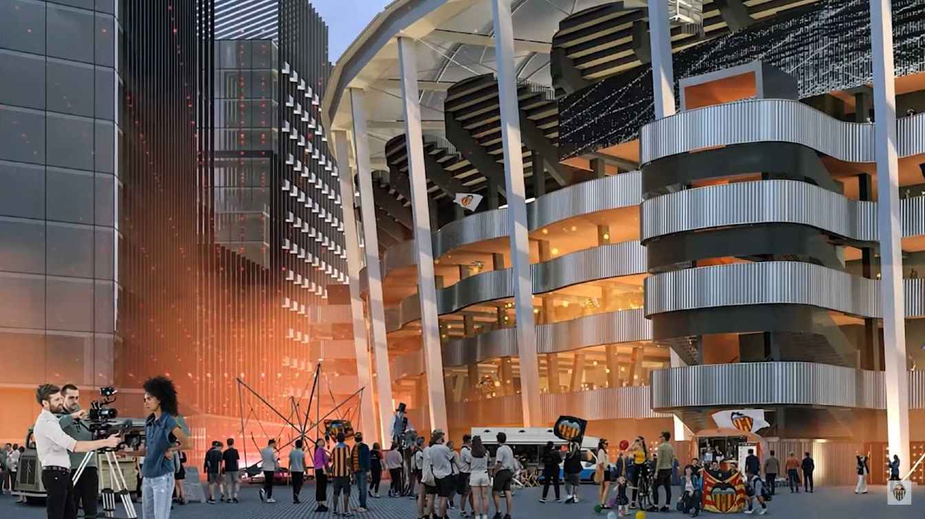 Design of Nou Mestalla