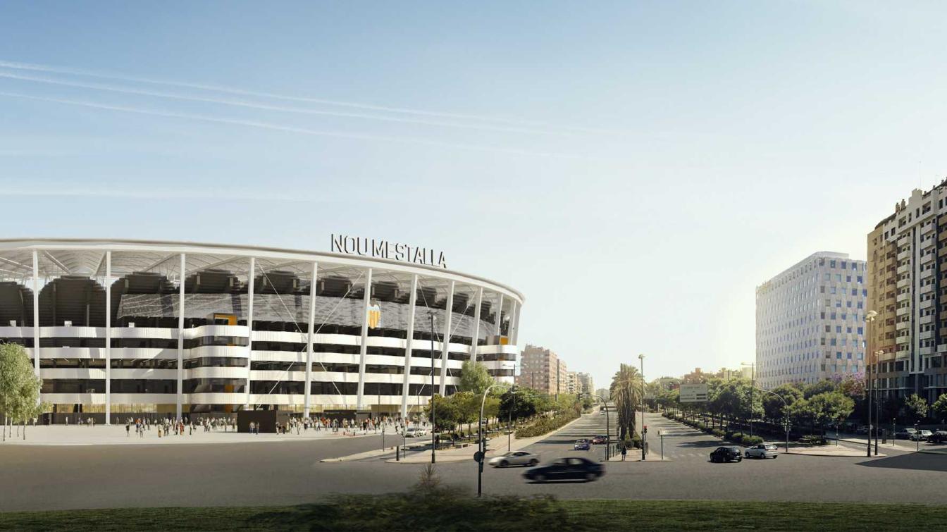 Design of Nou Mestalla