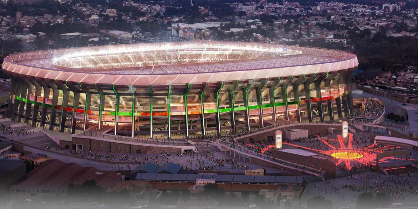 Design of Estadio Banorte (Estadio Azteca)