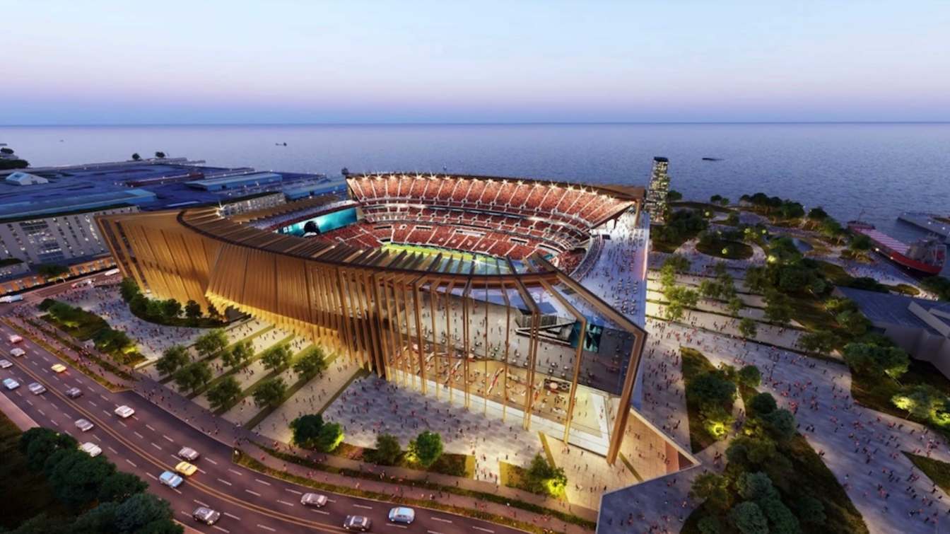 Design of New Cleveland Browns Stadium
