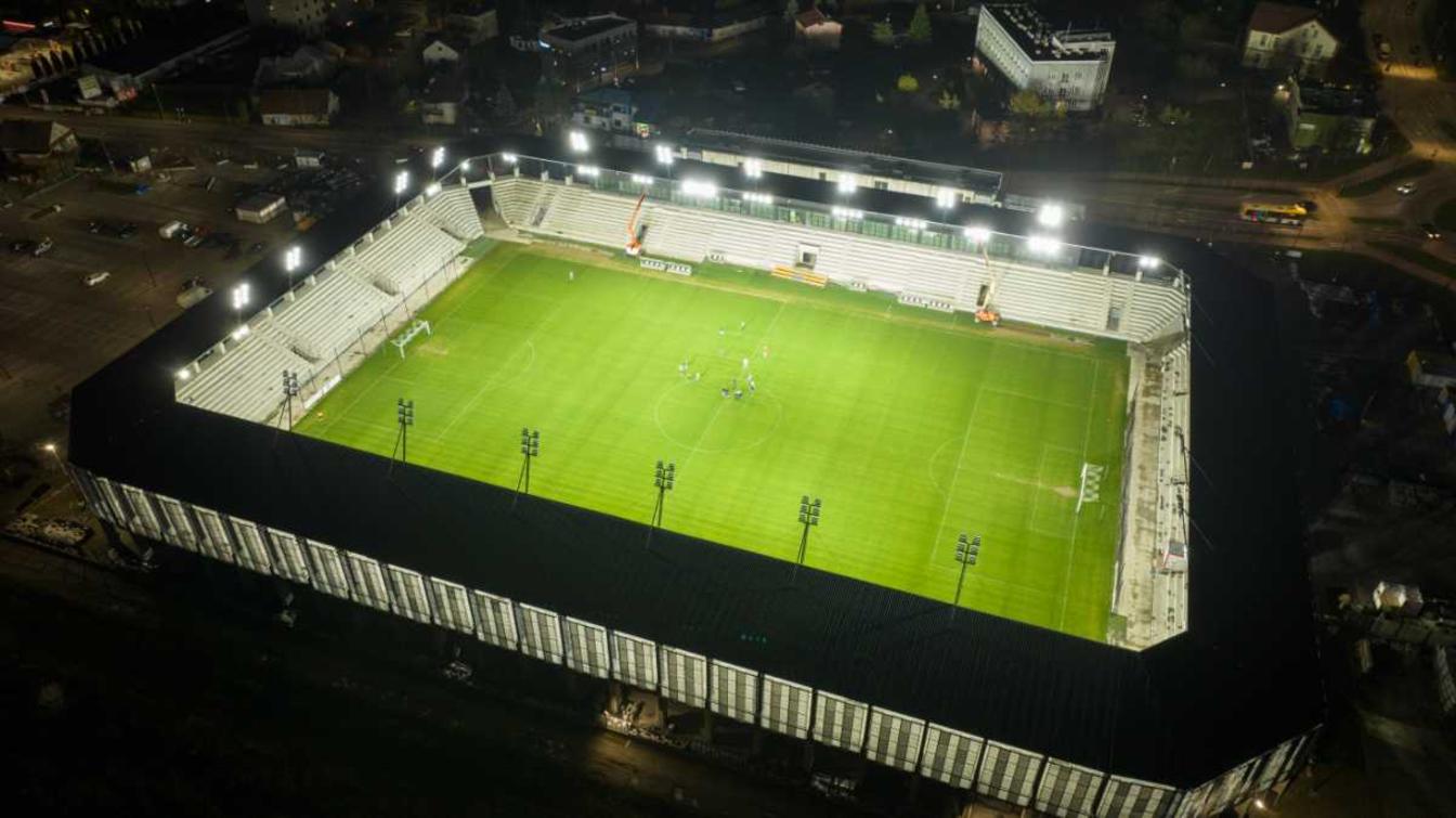 Construction of Stadion Miejski w Nowym Sączu (Stadion Sandecji)