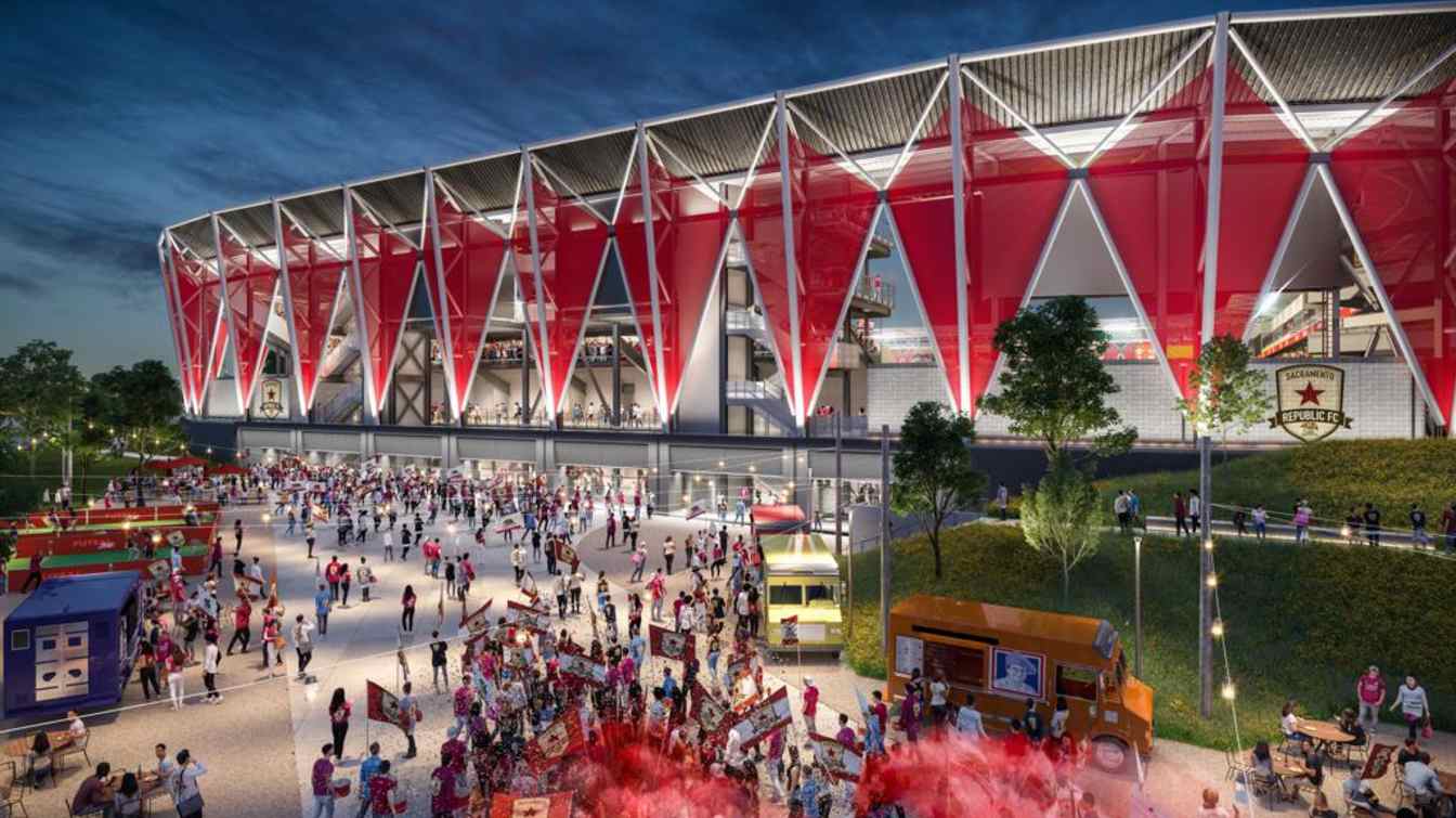 Design of Railyards Stadium