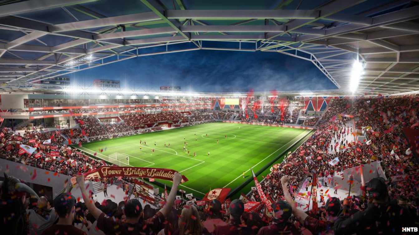 Design of Railyards Stadium