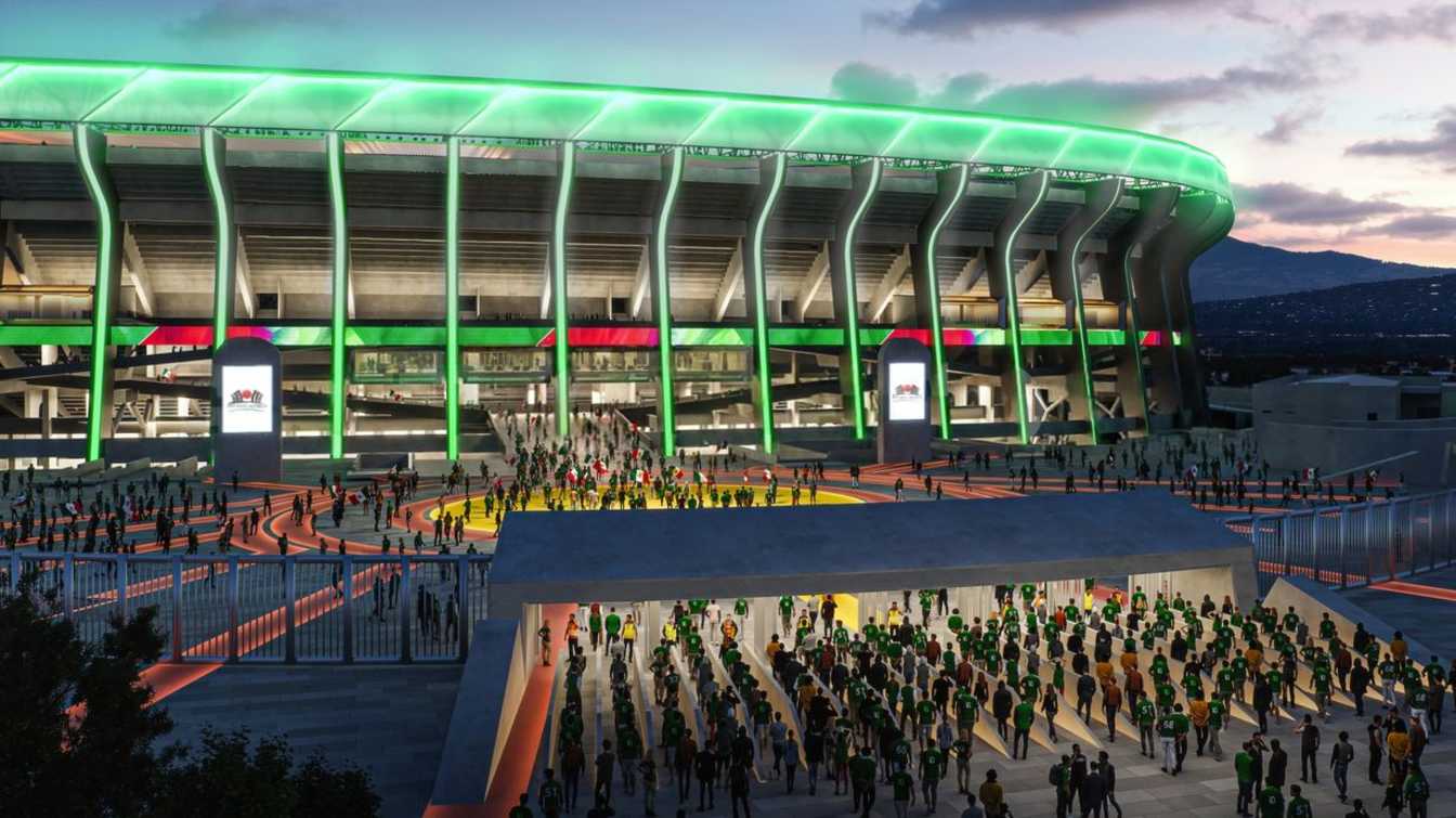 Design of Estadio Azteca 