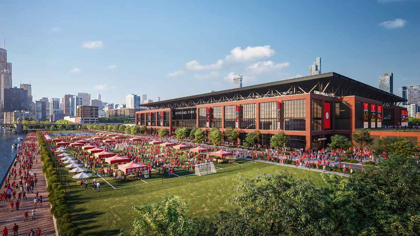 First renderings of Chicago Fire FC stadium revealed