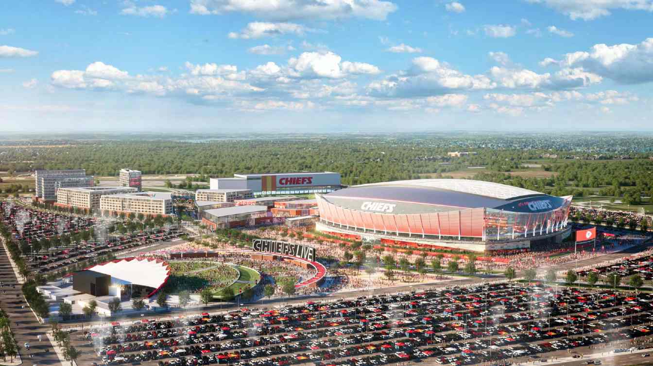 Design of New Kansas City Chiefs Stadium