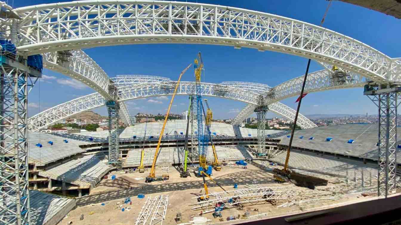 Construction of Ankara Stadyumu