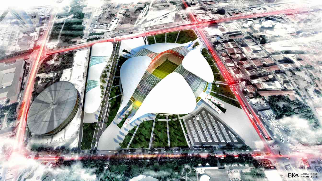 Design of Ankara Stadyumu