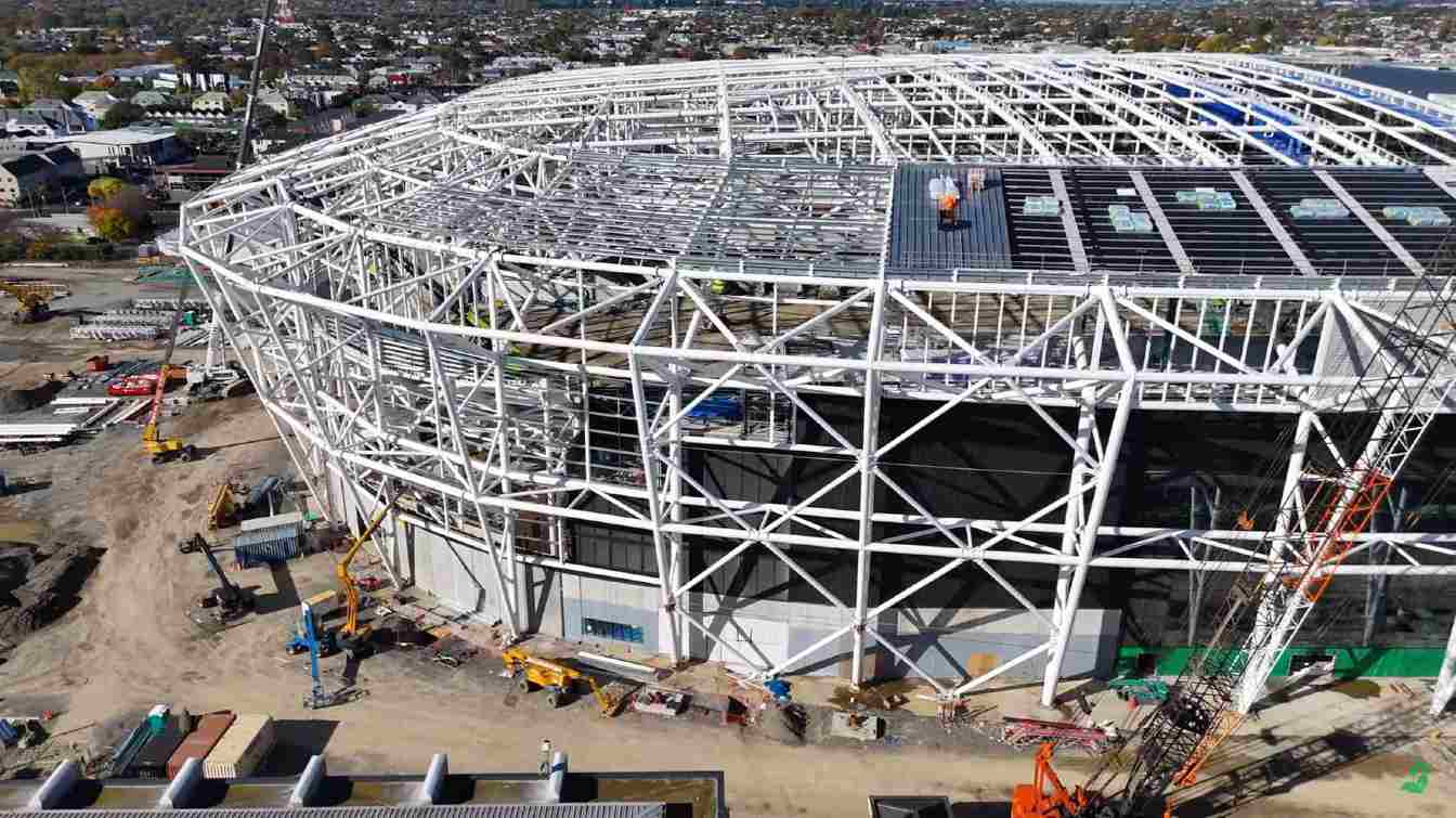 Construction of One New Zealand Stadium (Te Kaha)