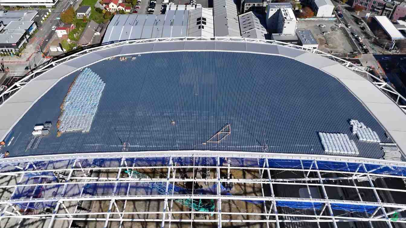 Construction of One New Zealand Stadium (Te Kaha)