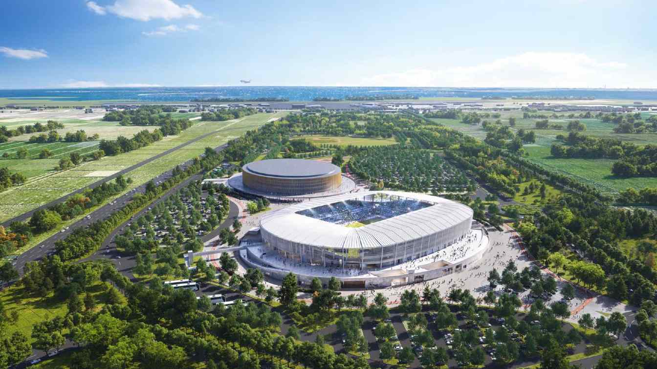 Design of Nuovo stadio di Venezia