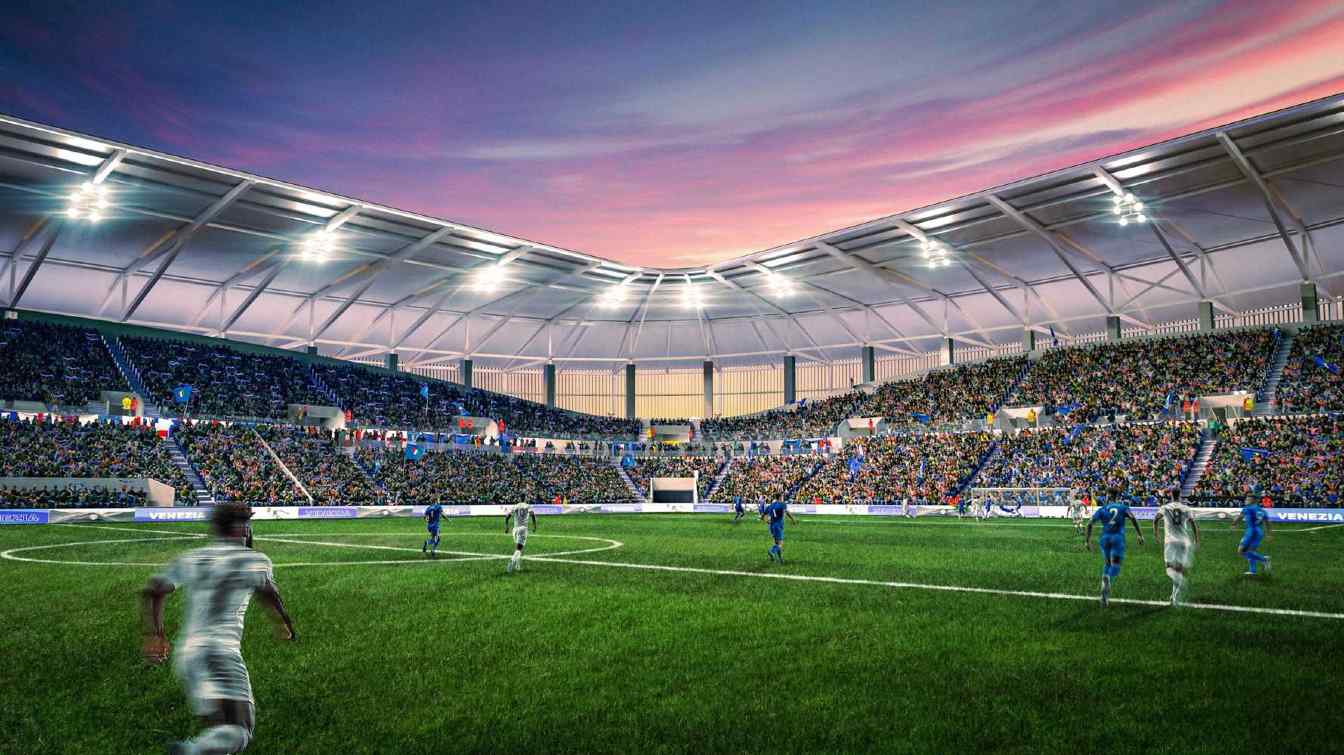Design of Nuovo stadio di Venezia