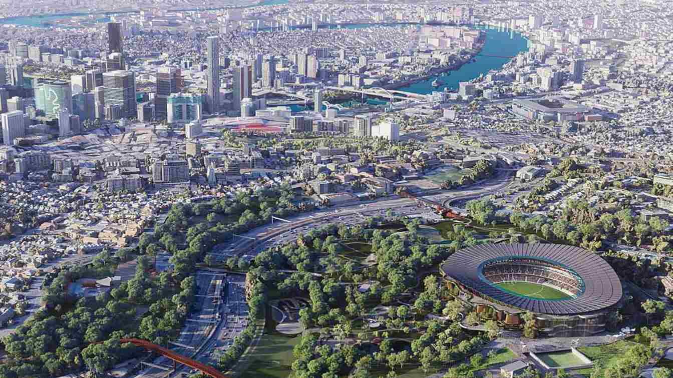 Design of Brisbane Stadium
