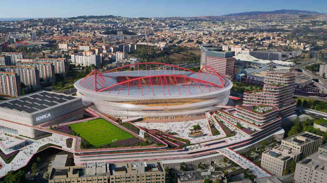 Design of Estádio Sport Lisboa e Benfica (Estádio da Luz)