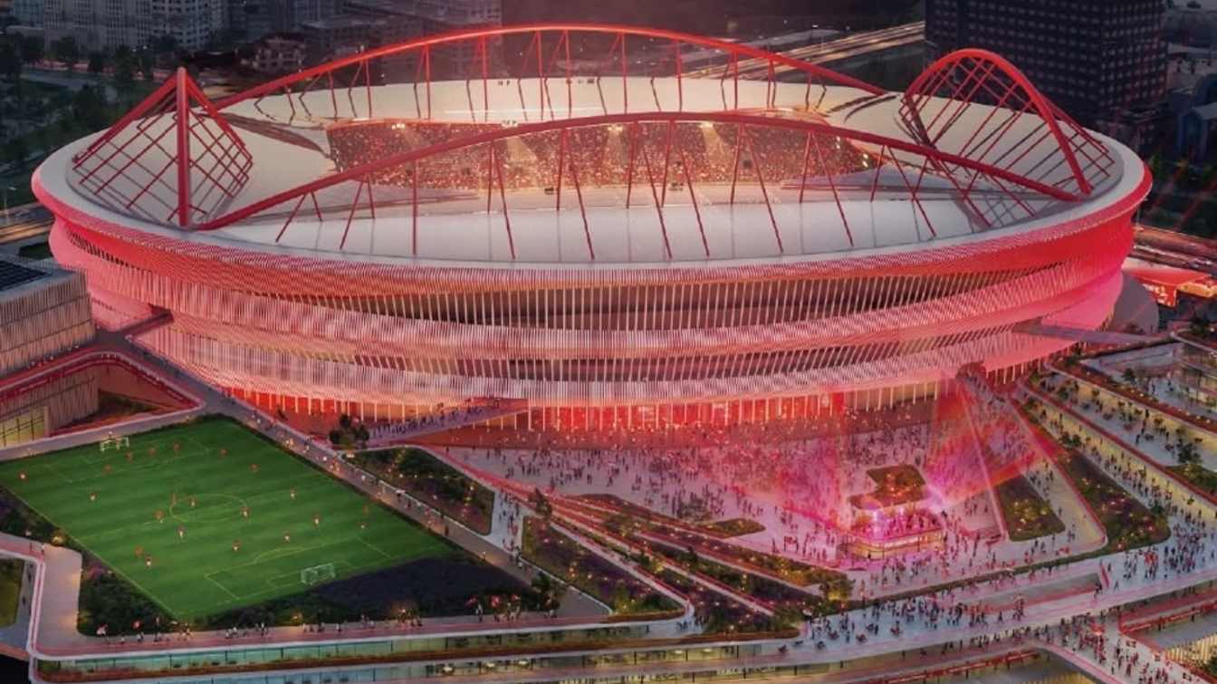 Design of Estádio Sport Lisboa e Benfica (Estádio da Luz)