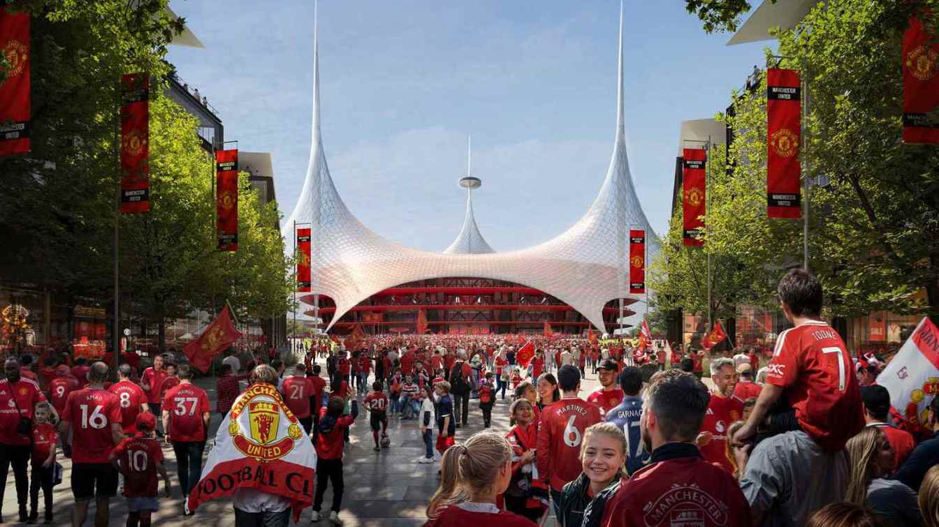 Design of New Trafford Stadium