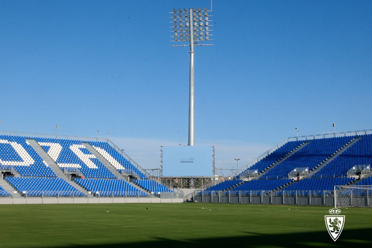Construction of Ibercaja Estadio (Mini Romareda)