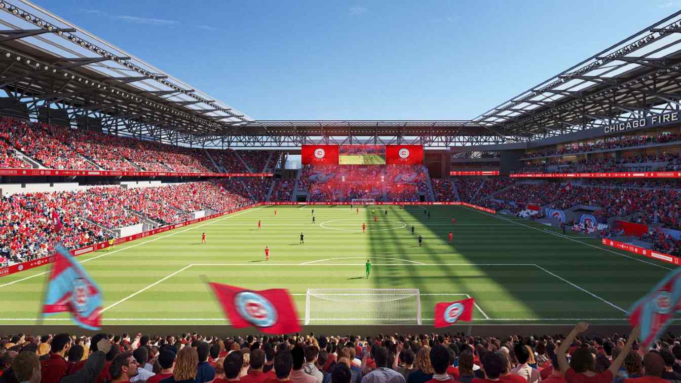 Design of Chicago Fire FC Stadium