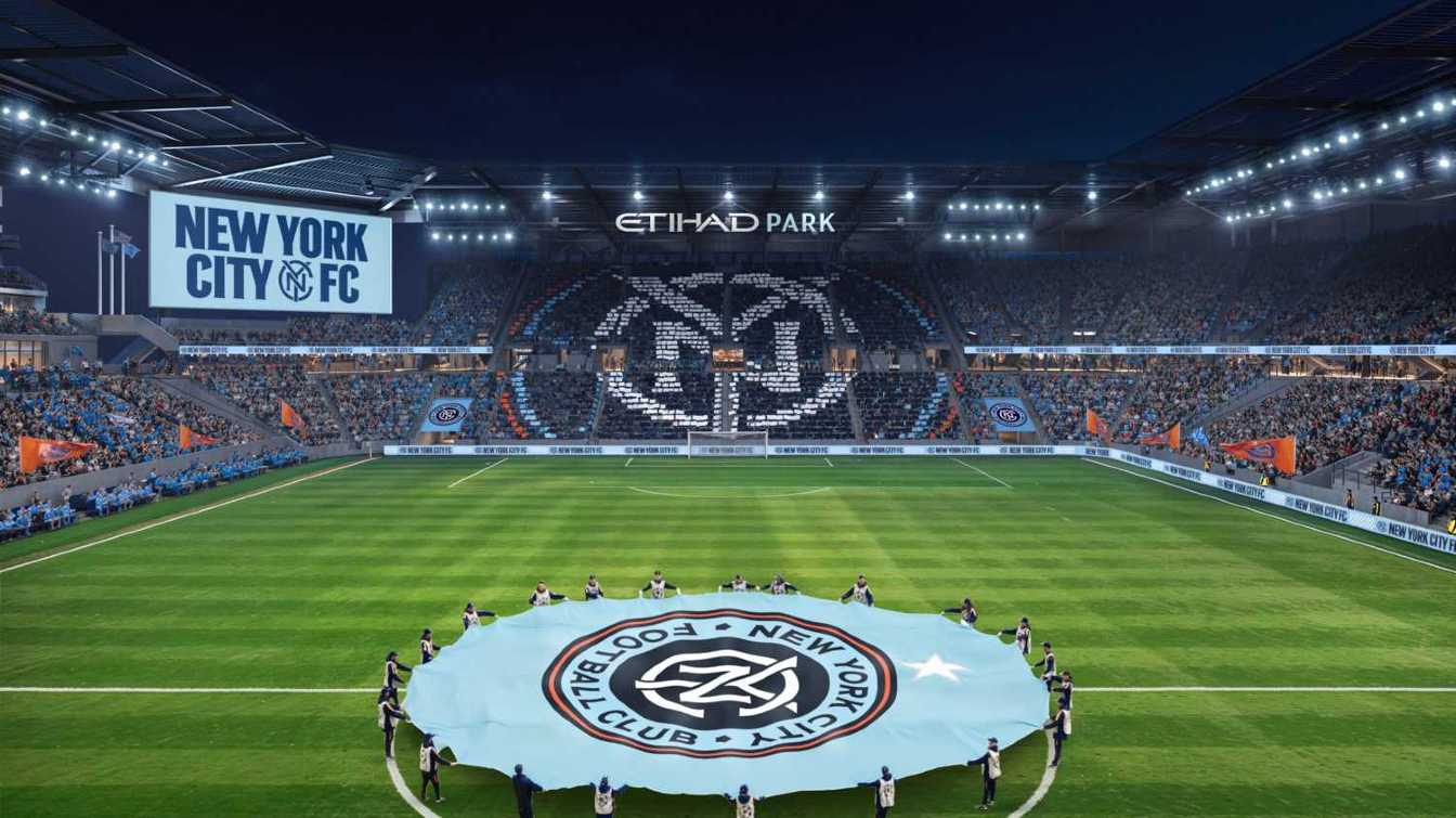 Design of Etihad Park