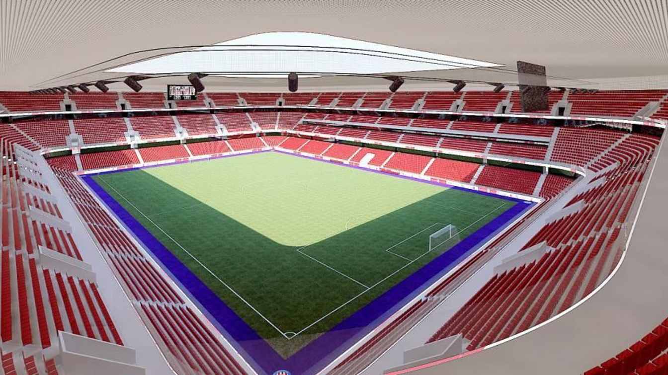 Design of Brno Stadium