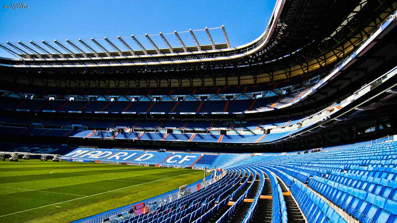 This is how the seats of the old Bernabéu used to look like.