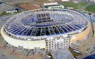 Morocco: Key stage of works completed at Grand Stade de Tanger