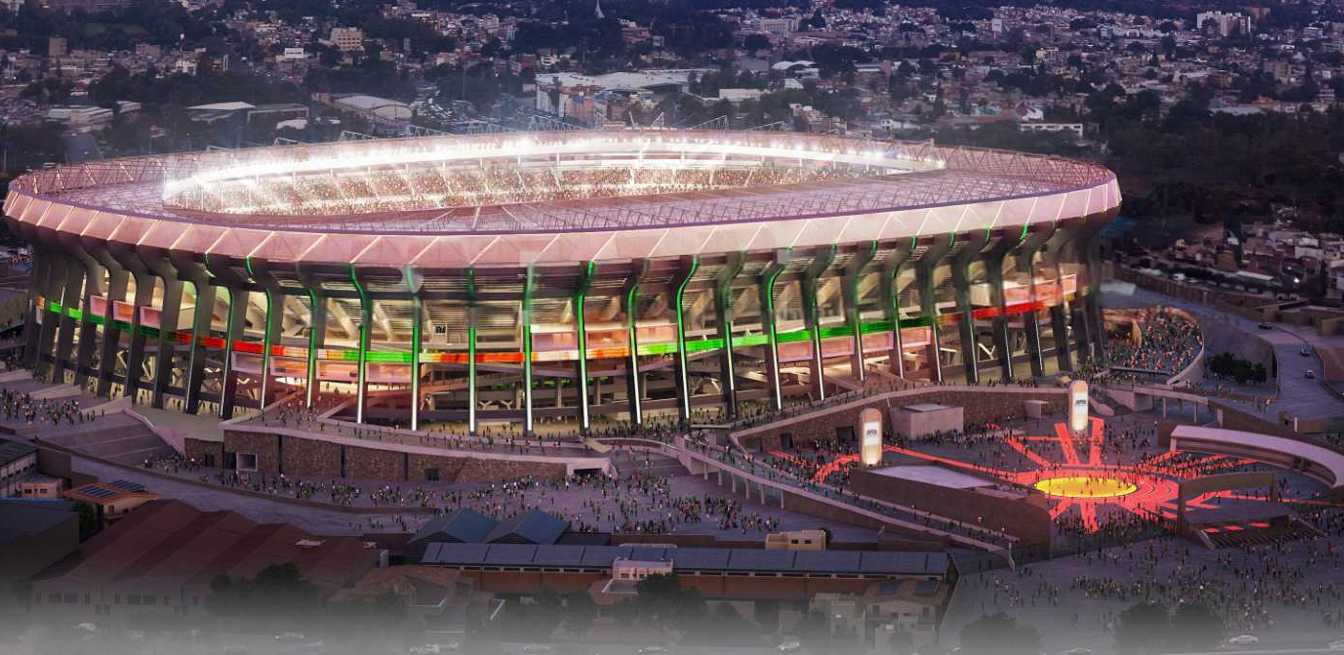 On June 11, 2026, the inaugural match of the World Cup will be played at the renovated Estadio Azteca.