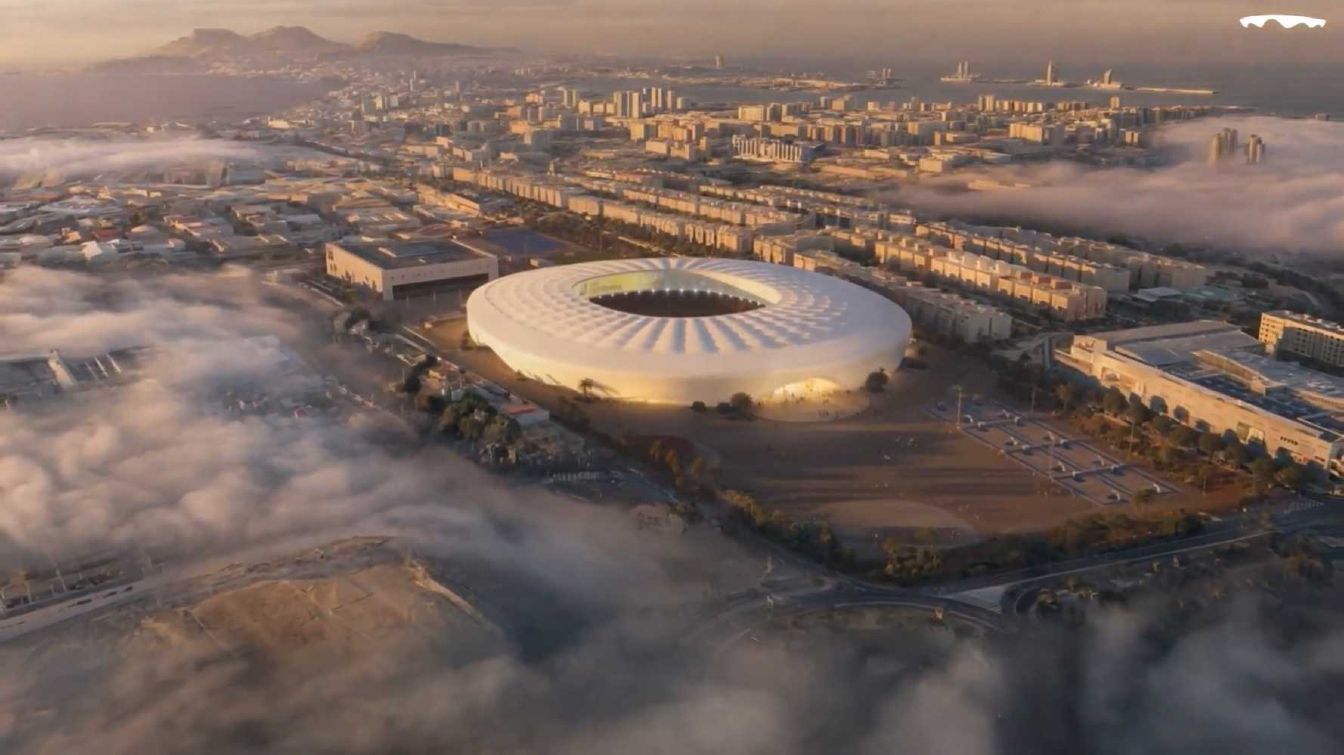 Design of Gran Canaria Estadio (La Nube)
