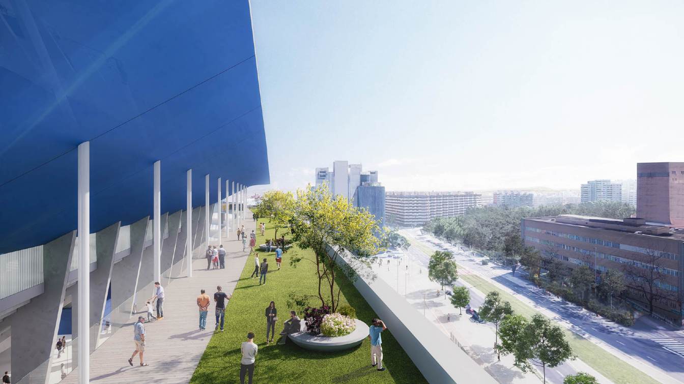 95% of waste from the new stadium will be reused.
