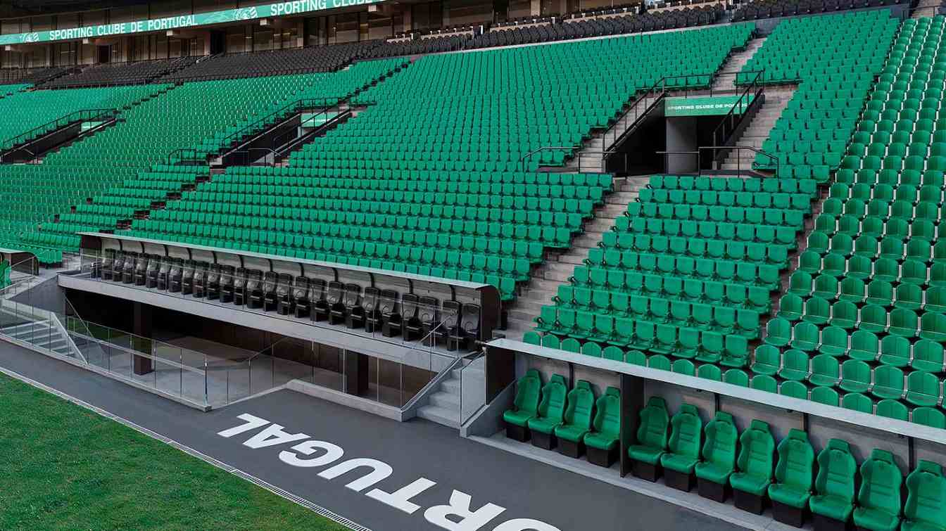 Sporting CP calls VIP Pitch Row an innovation that will provide an unforgettable experience.