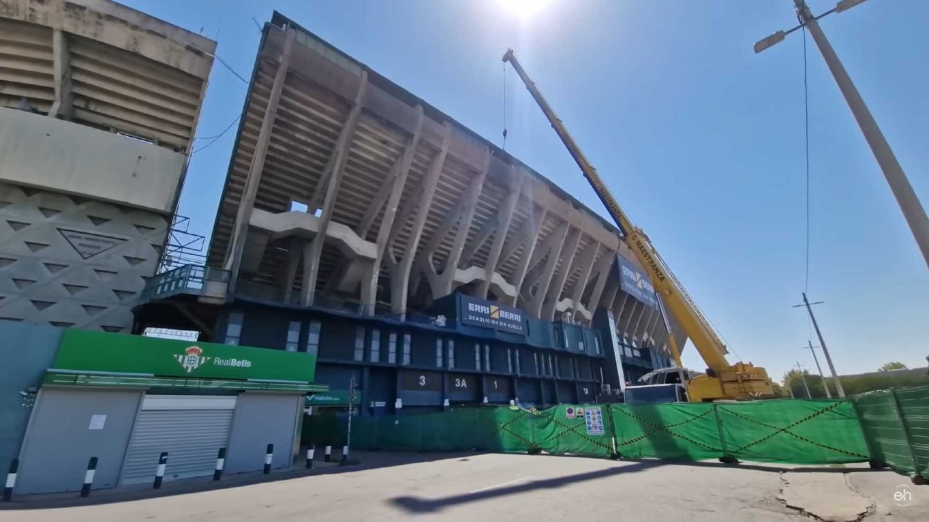 Construction of Estadio Benito Villamarín
