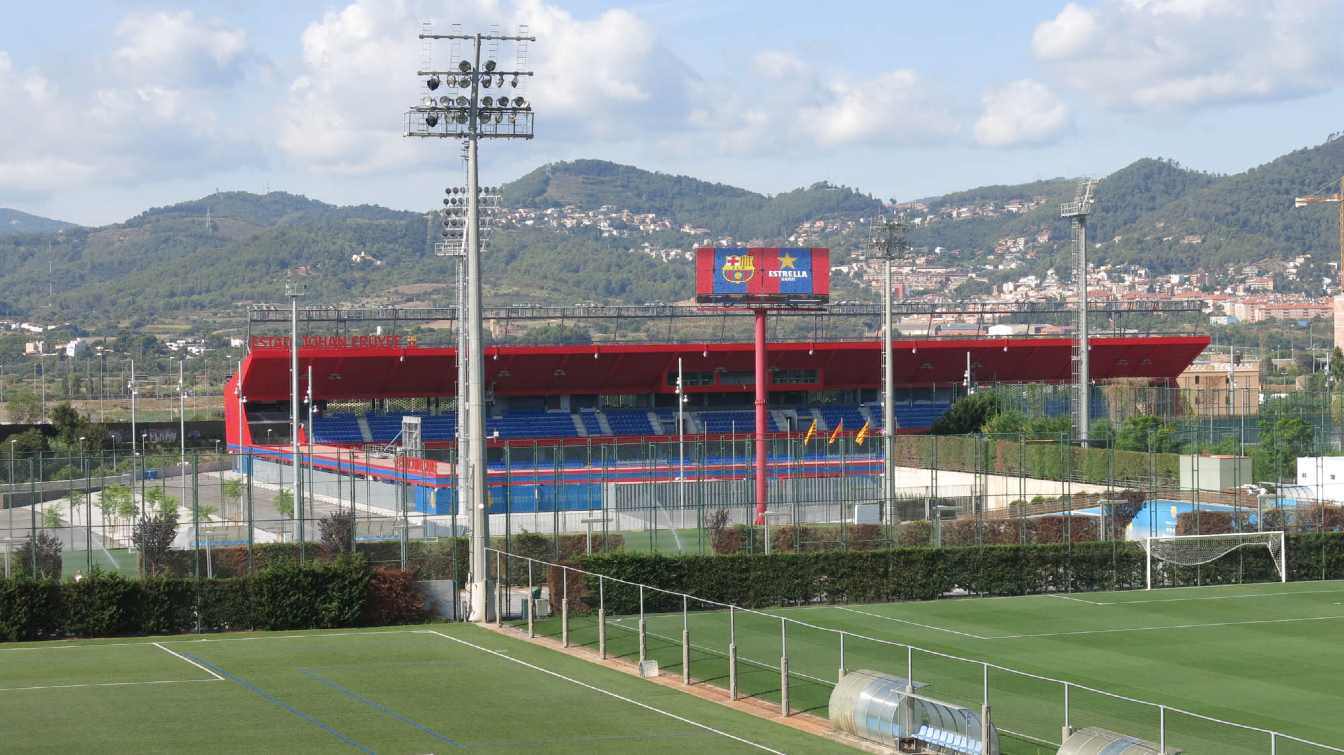 Despite the fact that the Estadi Johan Cruyff has only 6,000 seats, La Liga would allow for Barca to play there.