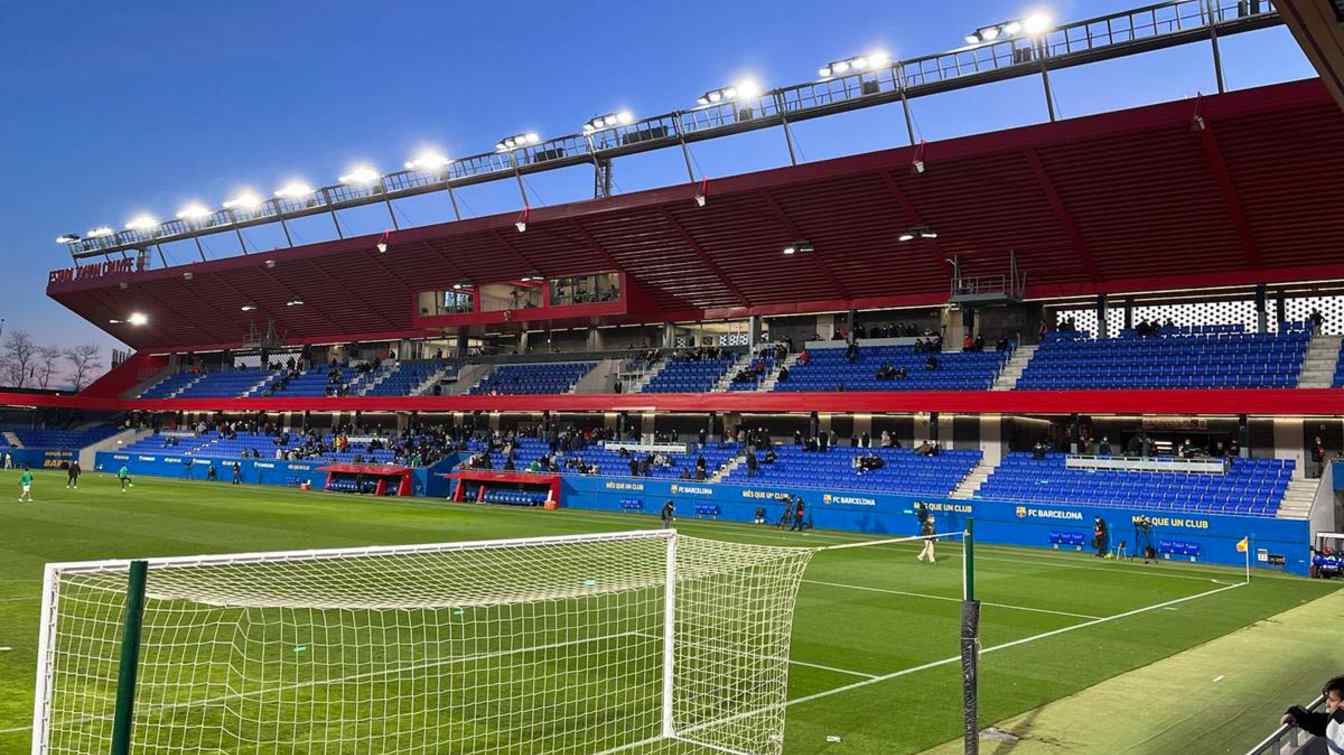 Estadi Johan Cruyff is usually used by the second team and the women’s team.
