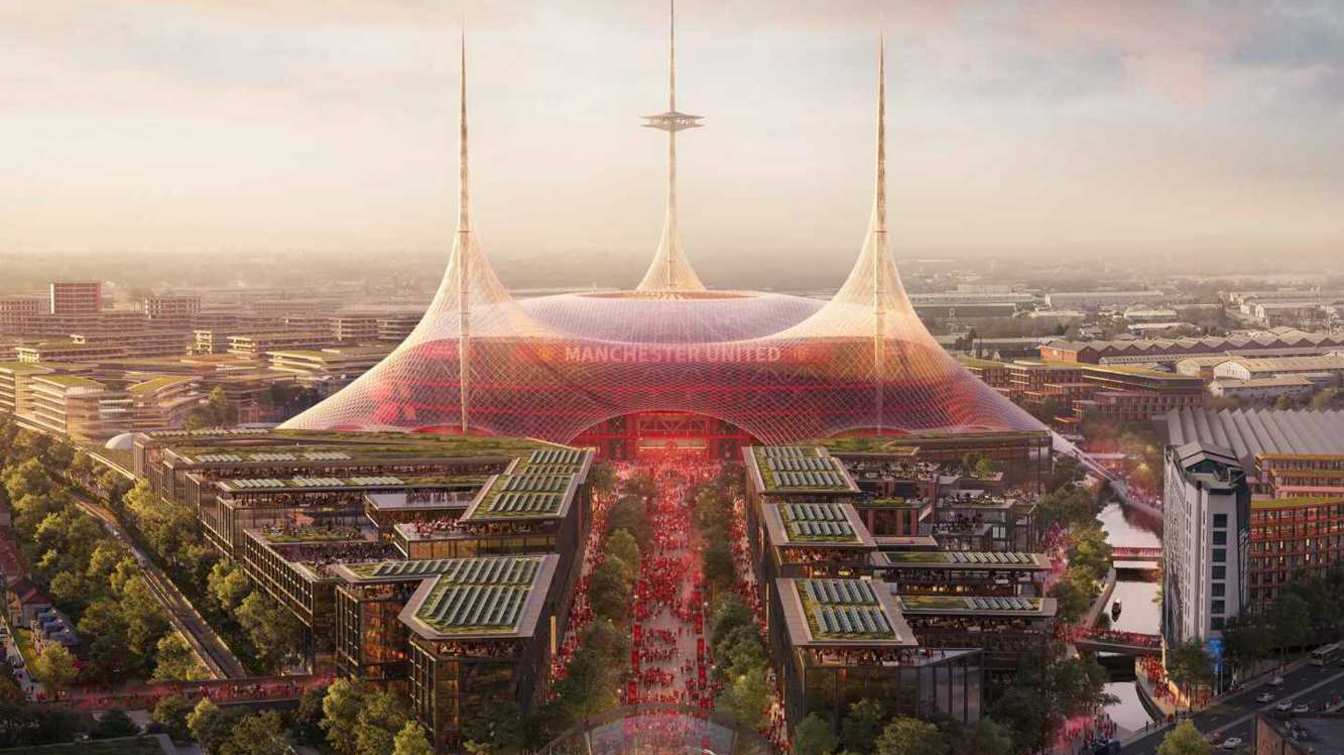 Design of New Trafford Stadium