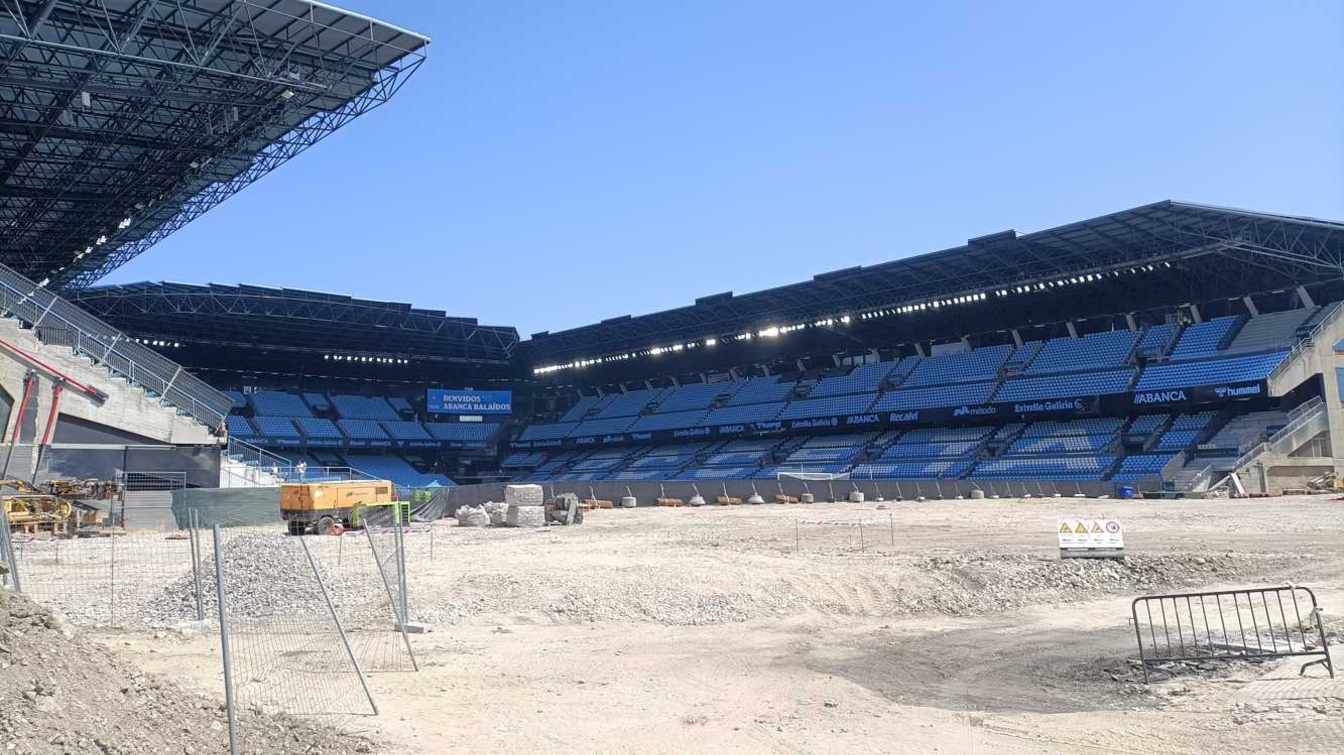 Construction of Abanca Balaídos